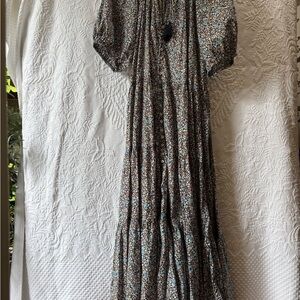 Spell Multicolor Floral Maxi Dress